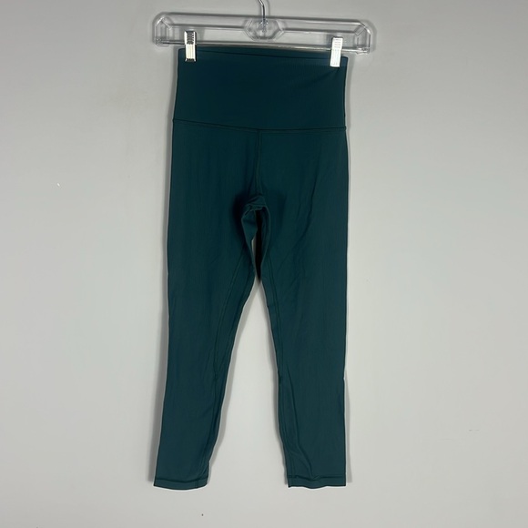 Lululemon Align Ribbed High Rise Crop 23” - Picture 4 of 12